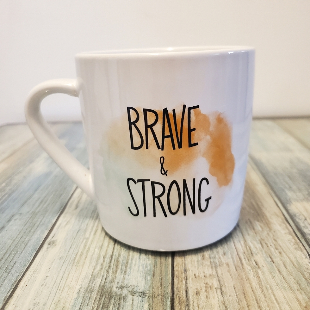 Lighthouse Christian Proucts ✝️ Brave & Strong Joshua 1:9 coffee tea mug